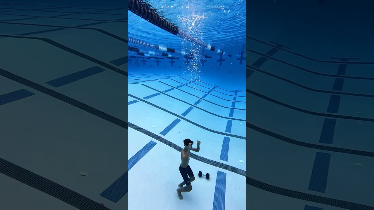12 Year Old Bobbing In 13 Feet Deep Swimming Pool Morning Dive Experience