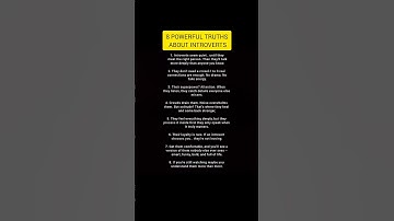8 Deep Introvert Facts You NeverRealized#shorts #psychology #motivation #foryou #unfreezemyaccount