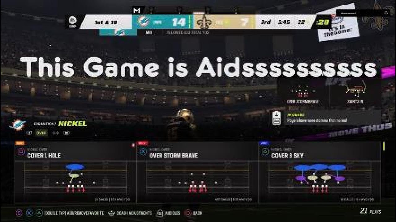 Madden 23 is Trash!!!!!!!!!!!!!!!!!!!!! YouTube