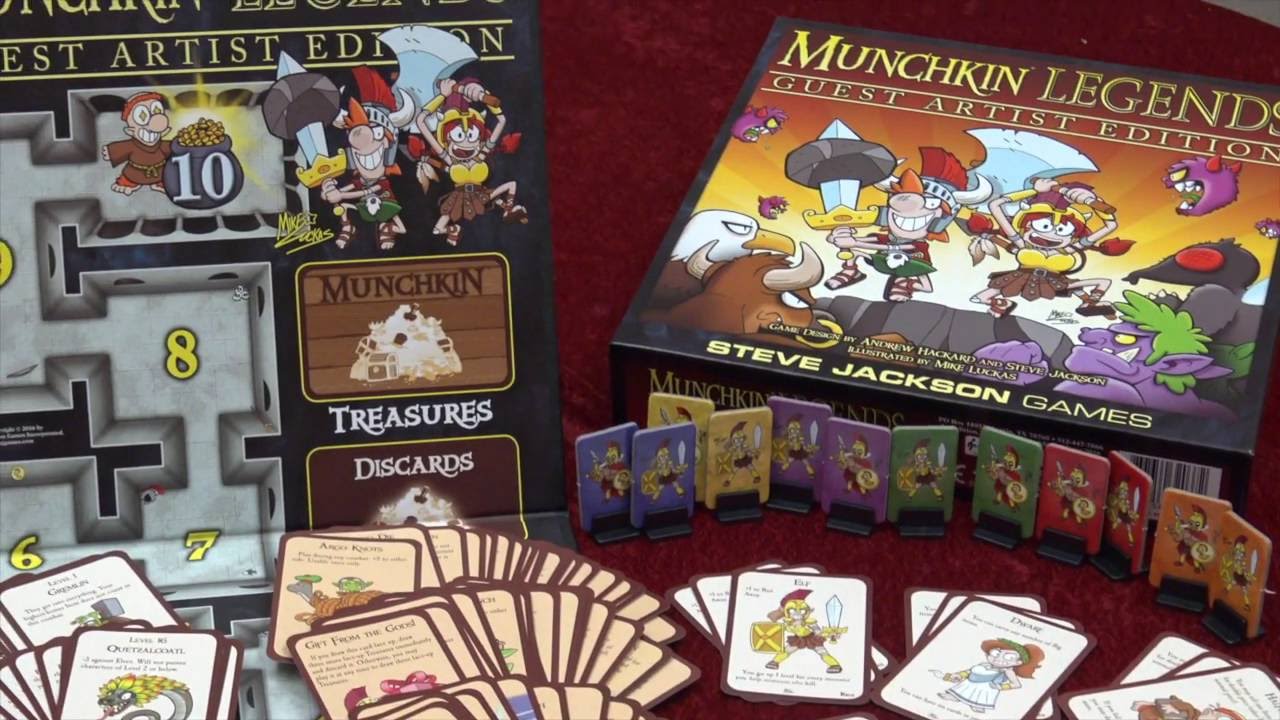 Deluxe Guest Artist Edition Ian McGinty Munchkin Card Game