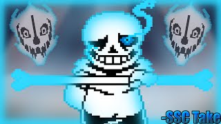 DISTRUST!Sans Fight Phase1(demo) - Undertale Fangame (ssc)