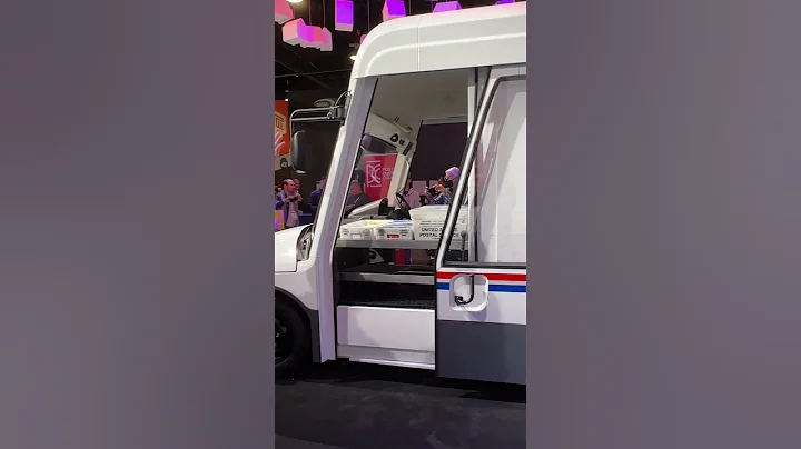 A sneak peak at USPS' next-gen delivery vehicles #shorts