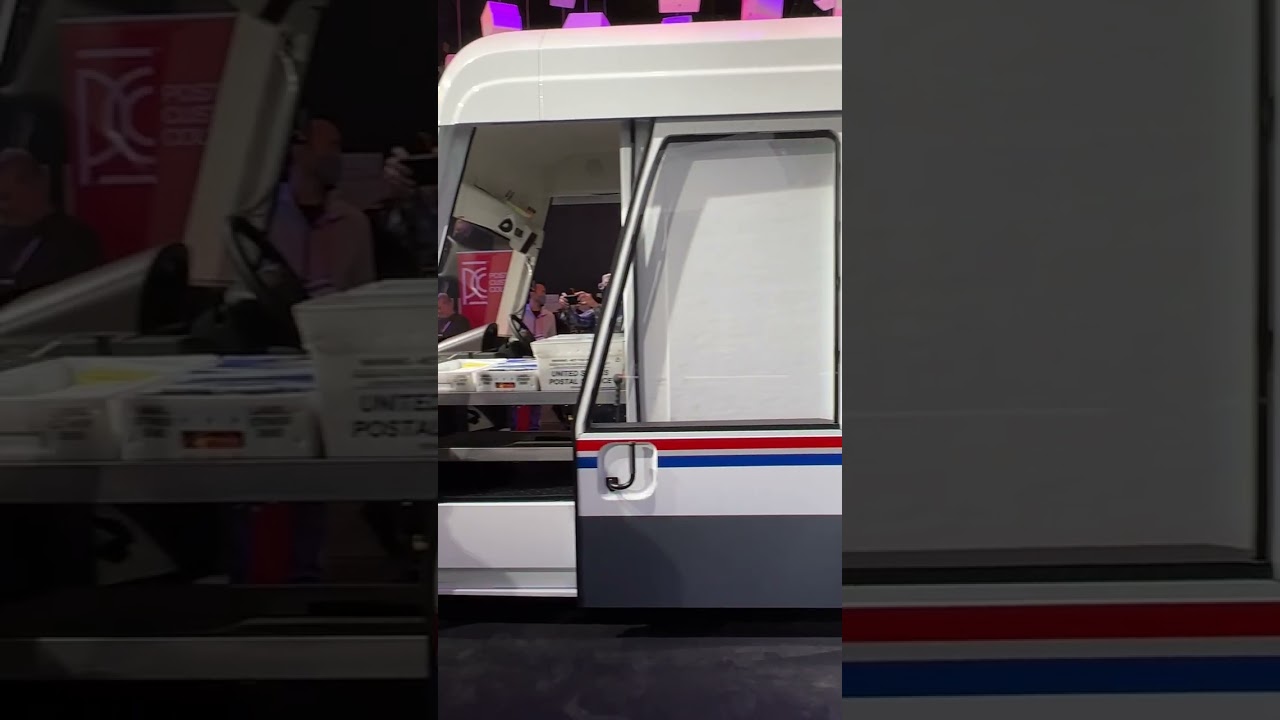 A sneak peak at USPS' next-gen delivery vehicles #shorts