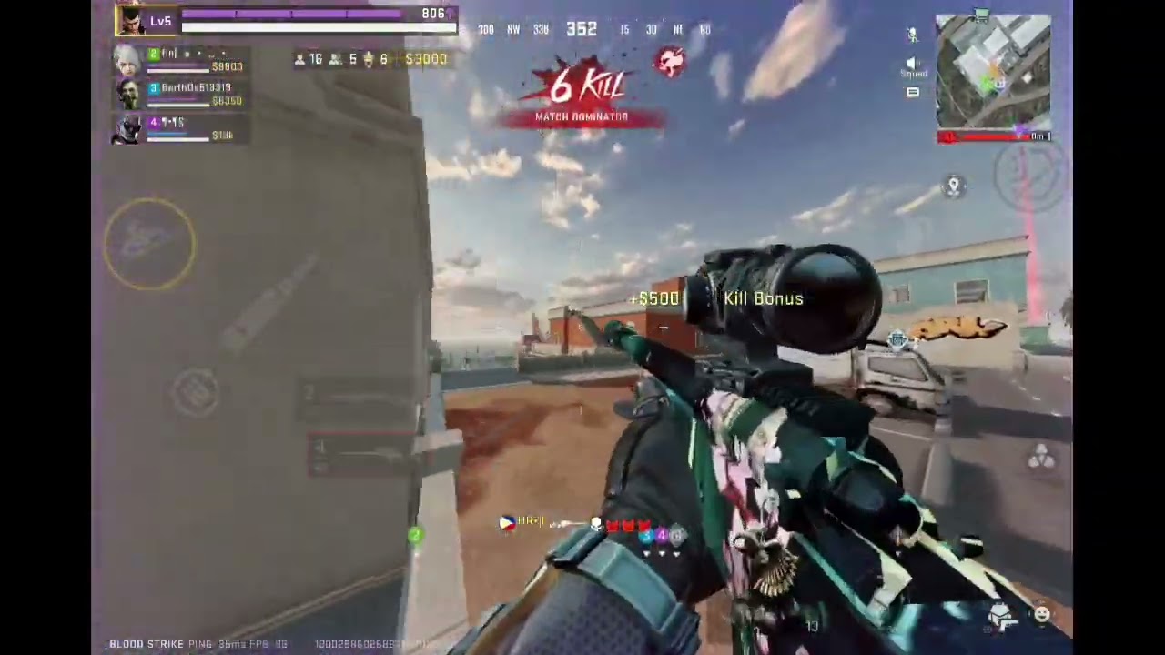 XIAOMI PAD 7 BLOODSTRIKE GAMEPLAY 720P 30FPS 