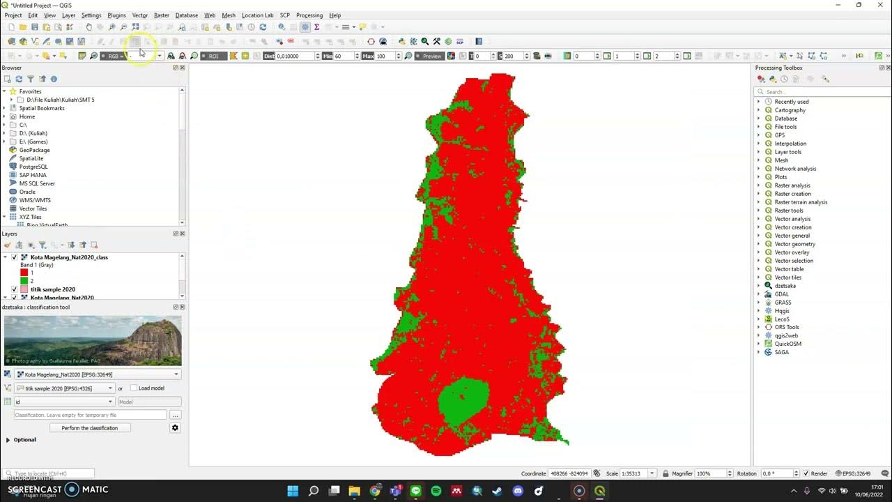 Teknik Klasifikasi Penggunaan Lahan Menggunakan Algoritma Random Forest ...