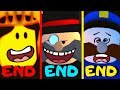 Roblox - All 3 Endings - Big Bank Robbery!