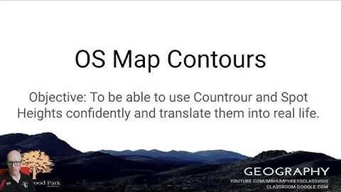 How to read Contours and Spot Heights on an Ordnance Survey Map