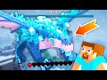 I made an Ice Dragon Boss in Minecraft!