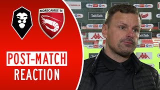 🗣 RICHIE WELLENS | Salford City 2-1 Morecambe post match interview