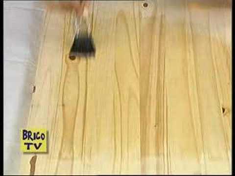 Come verniciare il legno youtube Verniciare il legno di bianco