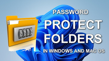 How to password protect your personal folder or file on your computer, in Windows 11, 10,  8.1, 7