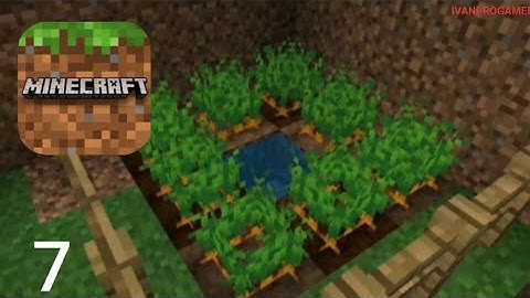 MINECRAFT: Pocket Edition - Gameplay Walkthrough Part 7 - Sowing (iOS, Android)