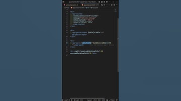 Emitting event data with the custom events using emit method - #Angular17 #leelawebdev