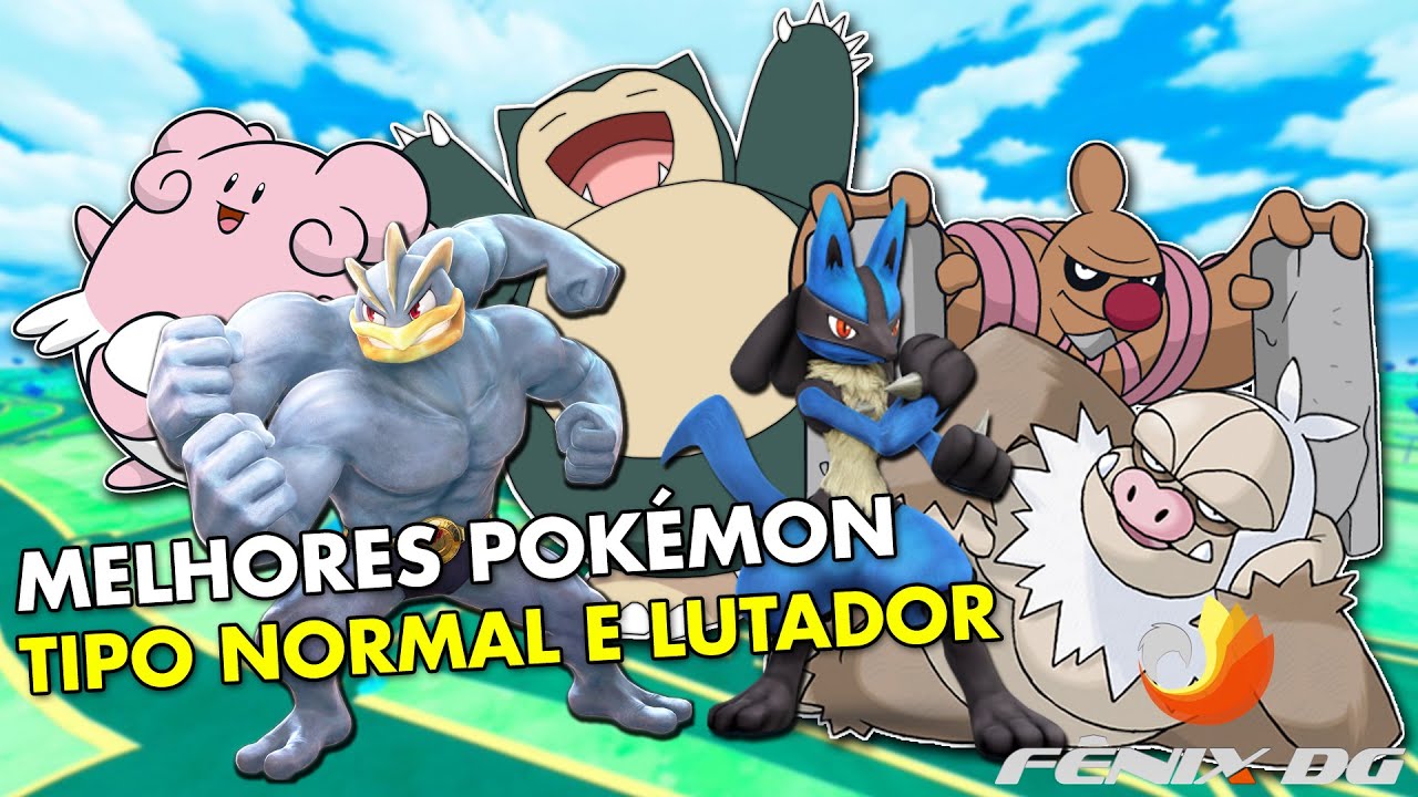 QUAL O MELHOR POKÉMON LUTADOR NO POKÉMON GO! TOP 10 LUTADORES 