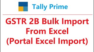 GSTR 2B Import From Portal Excel in Tally Prime | GSTR2b Import in tally prime | Tally Excel Import screenshot 4