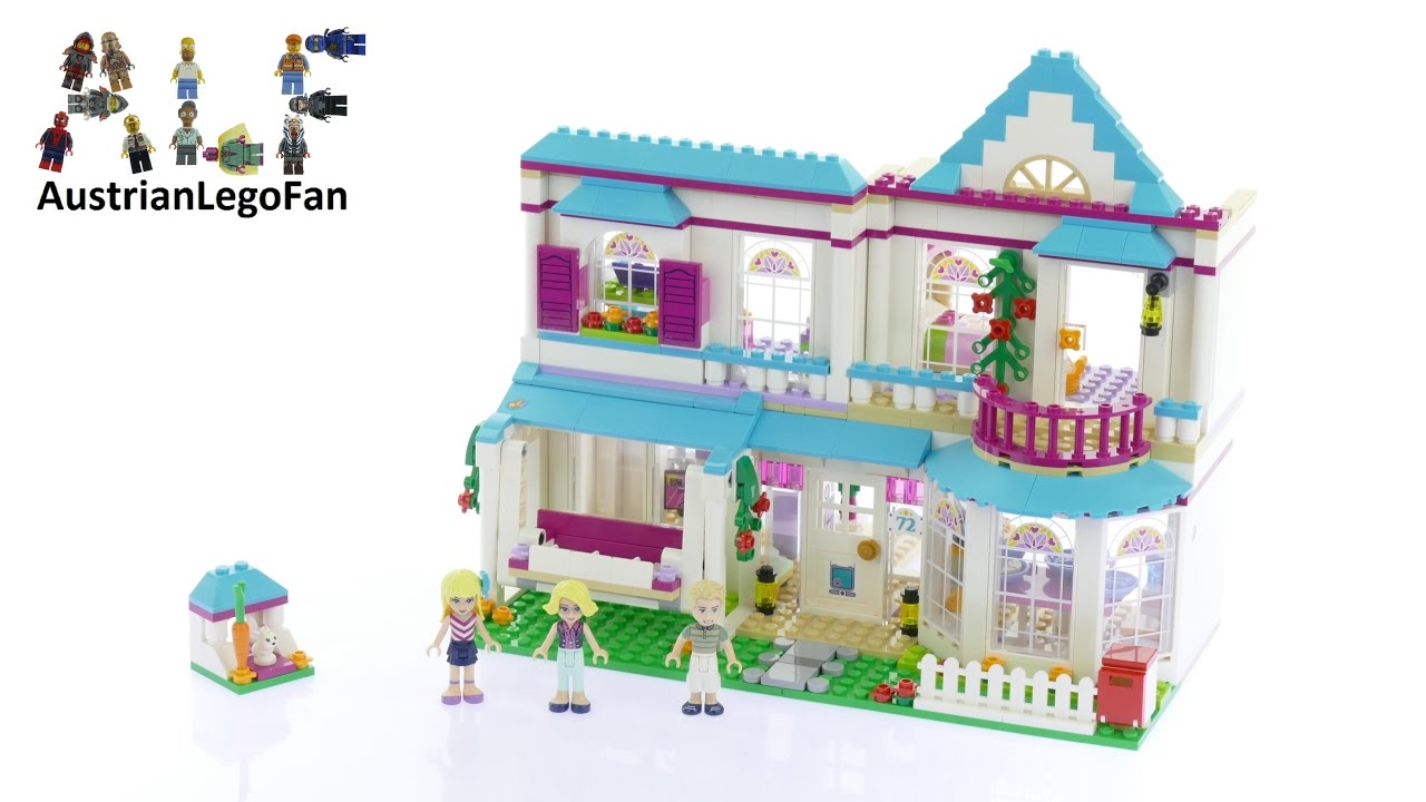 Lego Stephanie´s House - Speed Build Review - YouTube