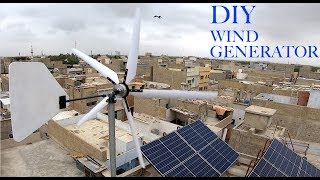 Building a Wind Generator using a Hoverboard