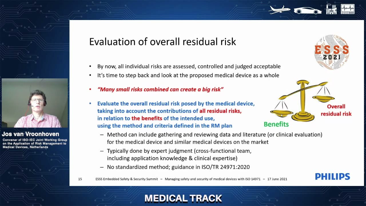 Managing Safety and Security of Medical Devices with ISO 14971