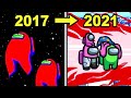 Evolution of Among Us 2017-2021