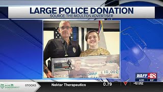 Courtland Police Department chief receives grant from Running 4 Heroes