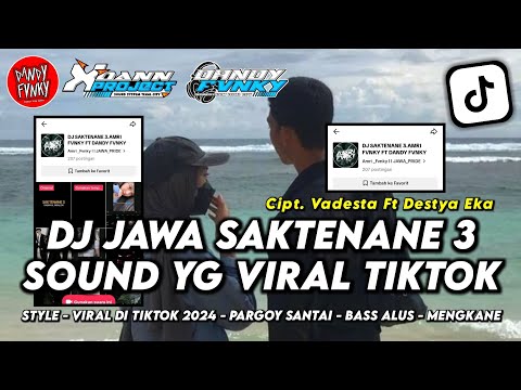 DJ KANG MAS SEPURANE YEN WES NGELARANI || DJ SAKTENANE 3 VIRAL TIKTOK TERBARU 2024 YANG KALIAN CARI