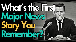 What’s The First Major News Story You Remember?