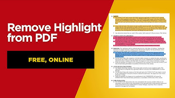 4 Ways to Remove Highlight from PDF (and Online Free)