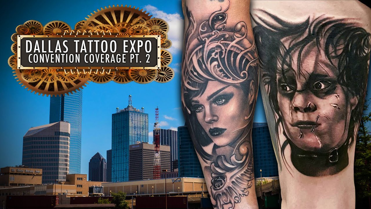 Tattoo Convention Coverage  Dallas Tattoo Expo  Part 1  YouTube