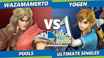 Abierto Tampico - Yogen (Link) Vs. Wazamamerto (Ken) SSBU Ultimate Tournament