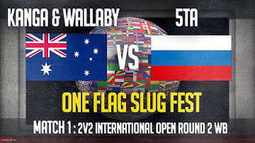 Match 1 - 1 Flag Slugfest  : 5TA vs K&W : 2v2 Int Open Round 2 WB