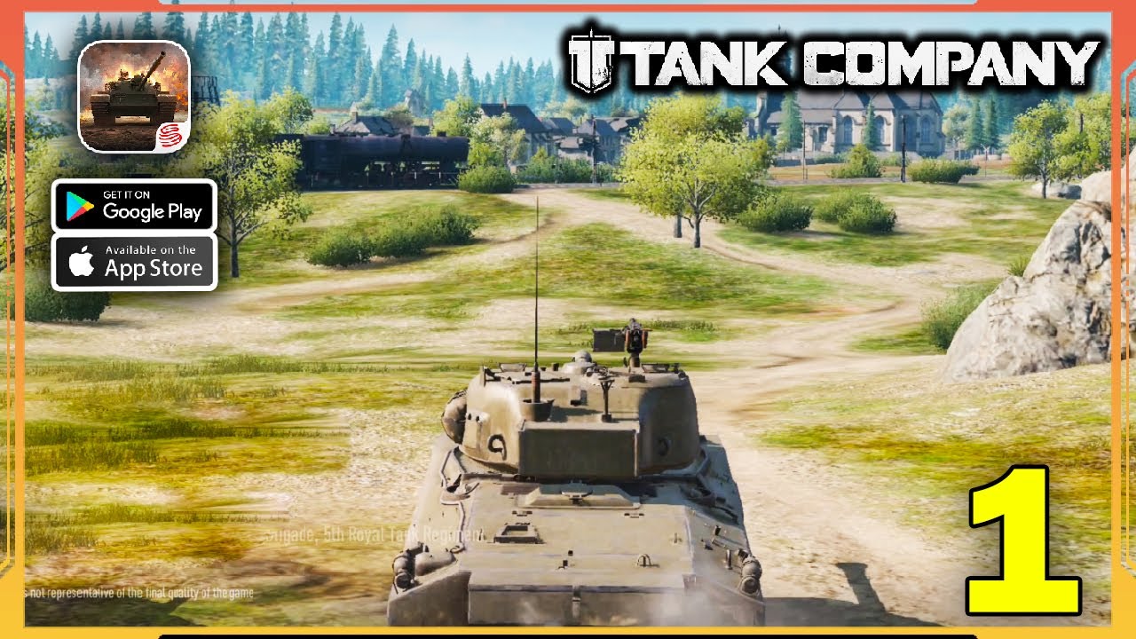 Tank Company Gameplay Walkthrough (Android, iOS) - Part 1 