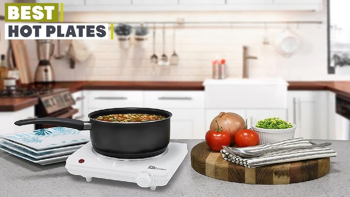 Hot Plate Electric Cooker Single Portable Table Top Kitchen Hob Stove 1000W