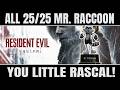 Resident Evil Requiem – All 25 Mr. Raccoon Locations | You Little Rascal! Trophy