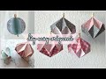 2 easy paper crafts idea | Diy diamant origami tutorial ⭐home decor