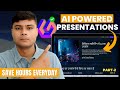 🔥How To Create PPT Using AI Tools To Save Hours Everyday! Part-2