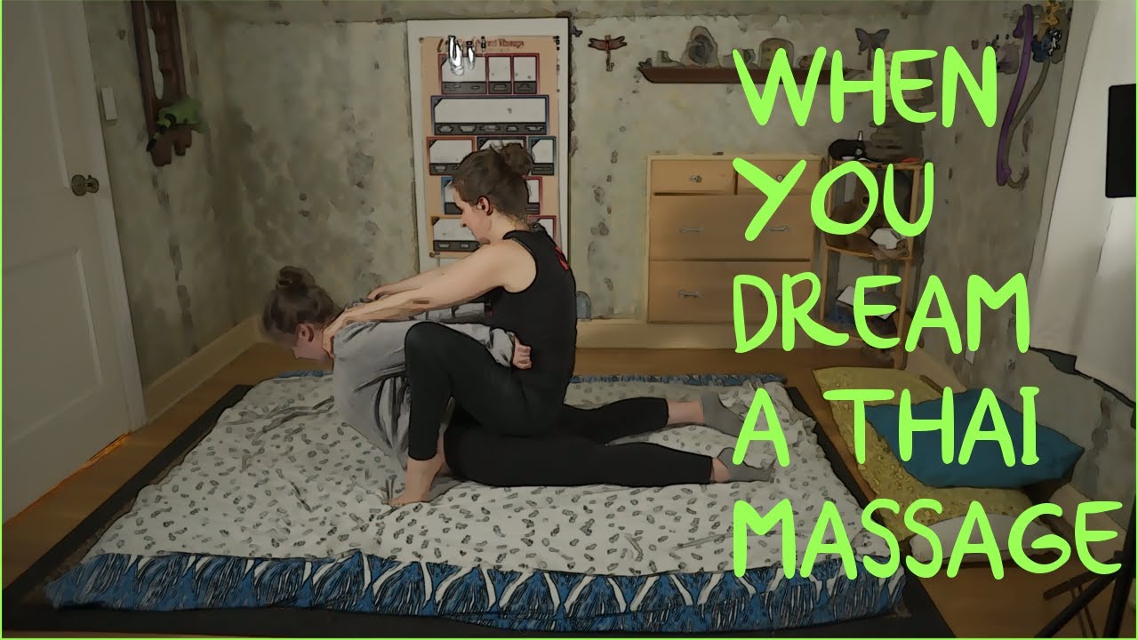Thai Massage with Relaxing Passive Yoga Stretches - YouTube