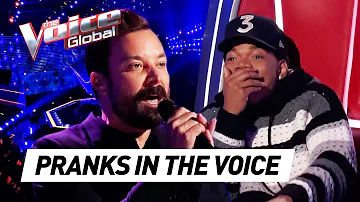 Superstars PRANK The Voice coaches with unexpected Blind Auditions