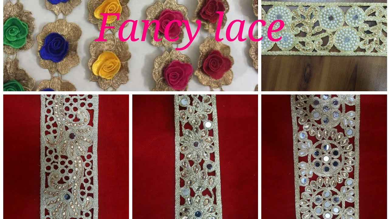 Nack & butta fancy lace power lace vijay laxmi creation