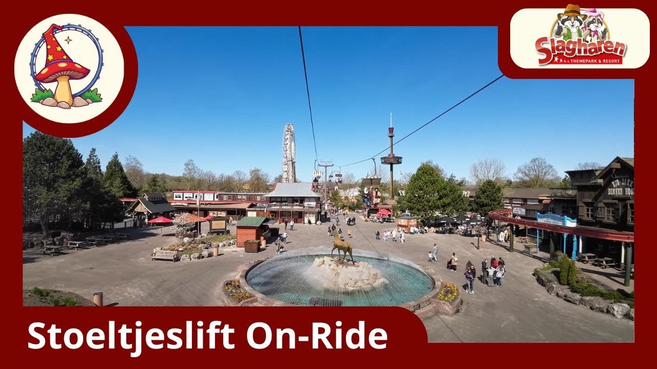 Slagharen Kabelbaan On-ride 2025