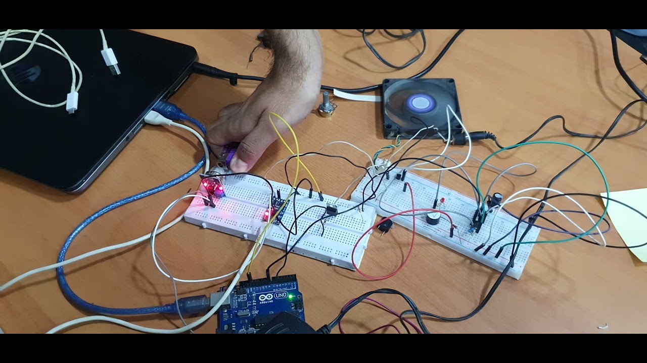 practical working of gas detector YouTube