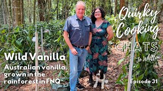 Wild Vanilla: Australian vanilla. grown in the rainforest in FNQ