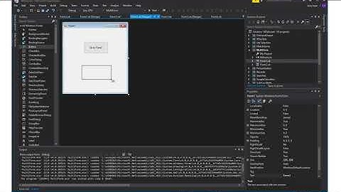 VB122 - VB.NET Multiple Forms