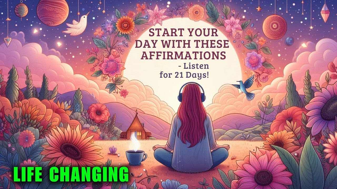 Morning Gratitude Affirmations - LISTEN For 21 Days! - YouTube