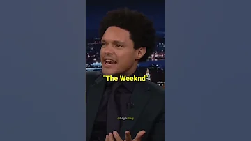Someone Scream The Weeknd At Trevor Noah During Halloween 