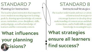 InTASC Standard 7 and 8