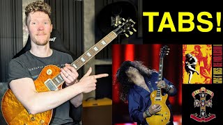 Learn 5 (UNDERRATED?!) Slash Guitar Solos! [ WITH TABS ]