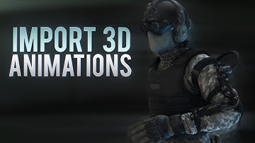 How To Import 3D Animation Into After Effects