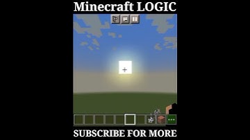 Minecraft Logic (Part 4) #short #minecraft