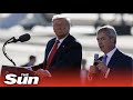 Trump brings Nigel Farage on stage at Arizona rally