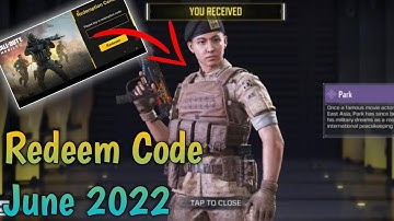 June 9 Codm Redeem Code 2022 | Today Redeem Code Codm | New Redeem Code Codm 2022 | Codm Codes 2022